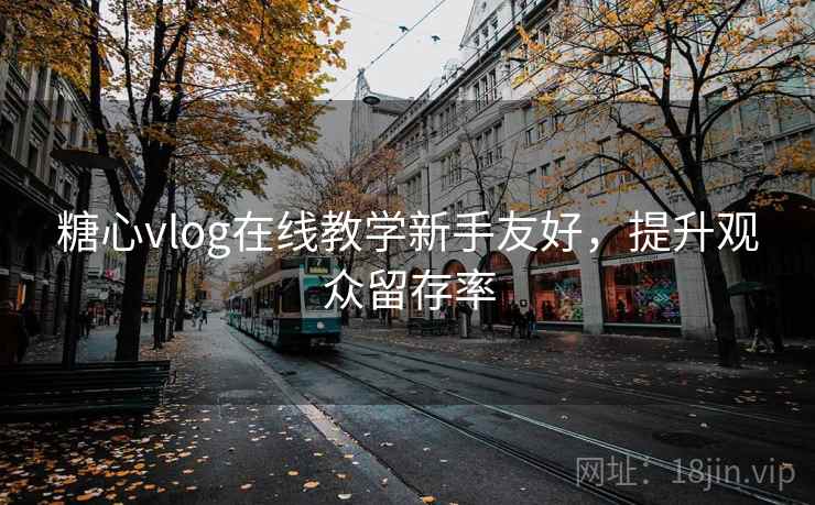 糖心vlog在线教学新手友好，提升观众留存率